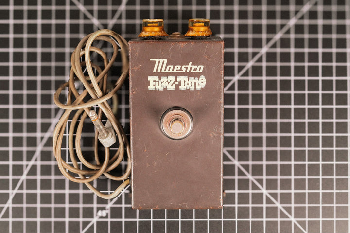 WHAT WAS THE FIRST GUITAR PEDAL?